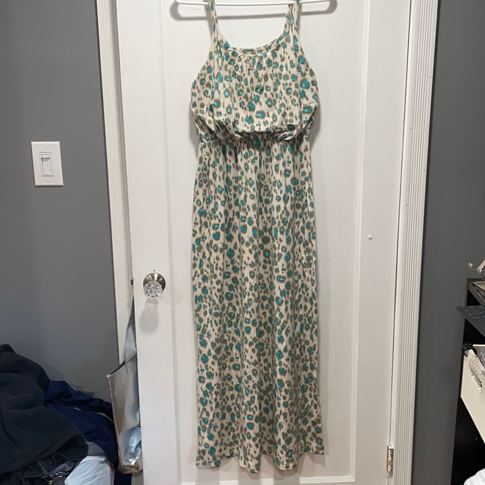 Loft Petite Leopard dress